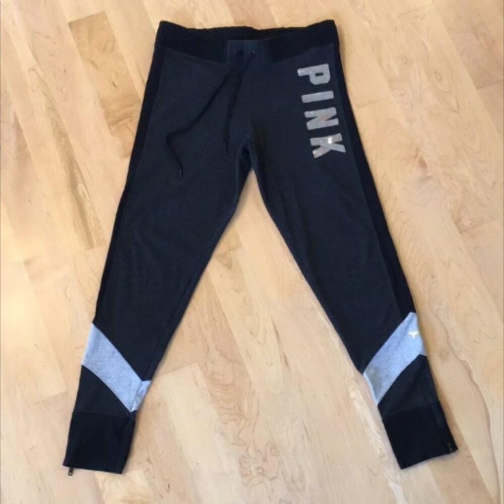 VS PINK Yoga Slim Jogger with Ankle Zip large